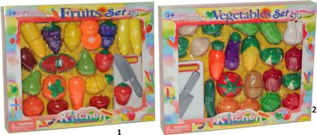 KS Σετ Τρόφιμα 30Τμχ-2 Σχέδια (8111)