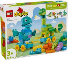 LEGO Duplo 3in1 Dinosaurs On Wheels  (10451)