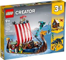 LEGO Creator 3in1 Viking Ship & The Midgard Serpent (31132)