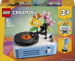 LEGO® Creator 3in1 Record Player With Flowers (31172)