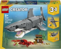 LEGO® Creator 3in1 Fierce Shark With A Treasure Chest (31381)