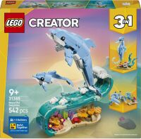 LEGO® Creator 3in1 Sea Animals: Beautiful Dolphins (31385)
