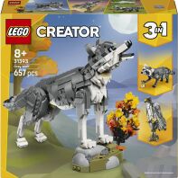 LEGO® Creator 3in1 Forest Animals: Gray Wolf (31393)