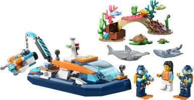 LEGO City Explorer Diving Boat (60377)