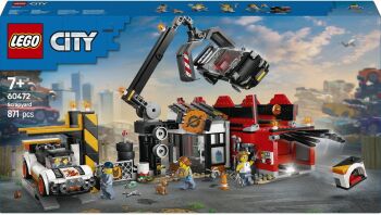 LEGO® City Scrapyard With Cars (60472)