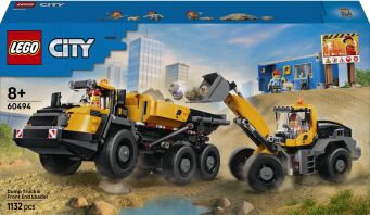LEGO® City Dump Truck & Front End Loader (60494)