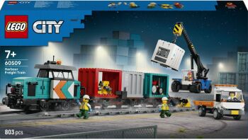 LEGO® City Harbor Freight Train With Crane & Truck (60509)
