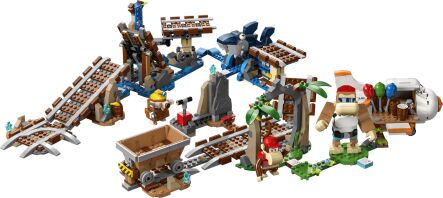 LEGO® Super Mario Diddy Kong's Mine Cart Ride Expansion Set (71425)