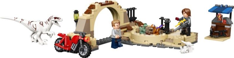 LEGO Jurassic World Atrociraptor Dinosaur: Bike Chase (76945)
