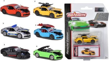 Majorette D/C Αυτοκίνητο Porsche Deluxe 7.5cm - 6 Σχέδια (212053153)
