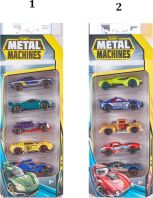 Zuru Metal Machines Cars Series 2 Multi Pack 5Τμχ-2 Σχέδια (6709)