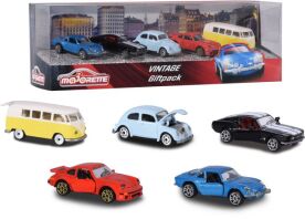 Dickie Majorette D/C Σετ 5 Αυτοκίνητα Vintage 7.5cm. (212052013)