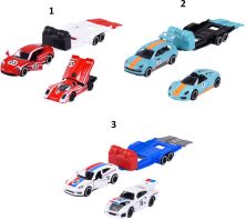 Majorette D/C Αυτοκίνητο Porsche Race Trailer 19cm-3 Σχέδια (212053112)