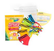 SMP Crayola Σετ Μάσκες Υφασμάτινες Tip Faces-Teen/Adult (170-220632)