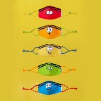 SMP Crayola Σετ Μάσκες Υφασμάτινες Tip Faces-Teen/Adult (170-220632)