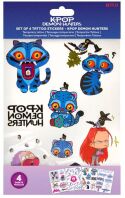 FBL K-Pop Demon Hunters Tattoos 4 Φύλλα (CR5226)