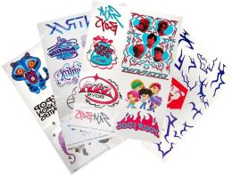 FBL K-Pop Demon Hunters Tattoos 4 Φύλλα (CR5226)