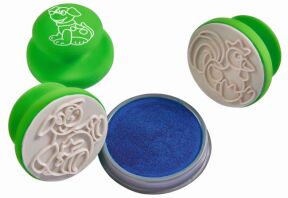 Simba Art & Fun-Σετ Σφραγίδες Softstamps 3τμχ-2 Σχέδια (106314056)