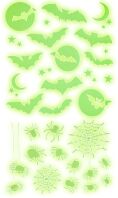 WM Αυτοκόλλητα Halloween Glow In The Dark 21x15cm (86850)