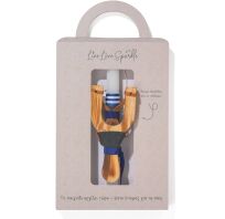 Λαμπάδα Σφεντόνα Ξύλινη 14cm (ML26072)