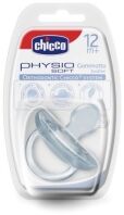 Chicco Πιπίλα Όλο Σιλικόνη Physio Soft 12m+ (01810-00)