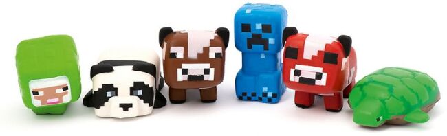 Minecraft Squishy Series 2-6 Σχέδια-1 Τμχ (10585992)