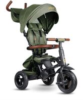 QPlay Τρίκυκλο Rito Deluxe Air Gel Wheels Olive Green (01-1212068-05)
