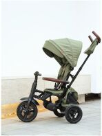 QPlay Τρίκυκλο Rito Deluxe Air Gel Wheels Olive Green (01-1212068-05)