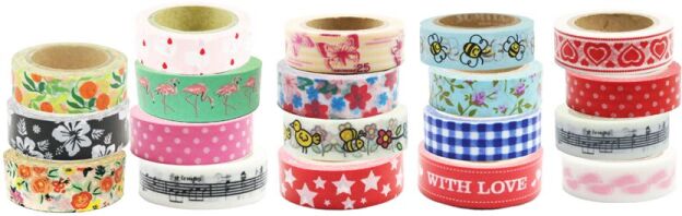 The Littlies Aυτοκόλλητη Χαρτοταινία 15mmx5m 1Τμχ (000646093)