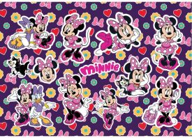 Minnie Μπλοκ Ζωγραφικής 23X33 40 Φύλλων Με Αυτοκόλλητα Στένσιλ-2 Σχέδια-1 Τμχ (000564986)