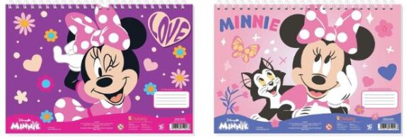Minnie Μπλοκ Ζωγραφικής Α4 30 Φύλλων-2 Σχέδια-1 Τμχ (000565000)