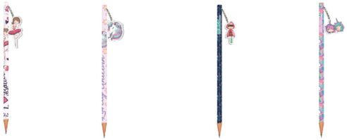 Must Μολύβι Με Γόμα Κορίτσι-4 Σχέδια-1Τμχ (000586492)