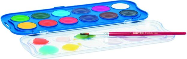 Giotto Νερομπογιά-12 Χρώματα (0351200)