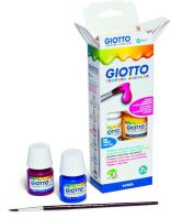 Giotto Τέμπερες Βάζο 25ml 6Τμχ & Πινέλο (356600)