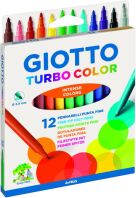 Giotto 12 Μαρκαδόροι Turbo Color (071400)