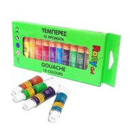 Τέμπερα Rony 12ml-12 Χρώματα (EG1212C)