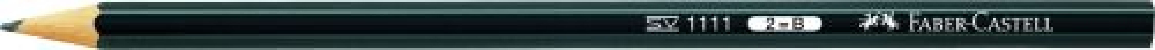 Faber Castell Μολύβια Νο2 Β Μαύρα 6Τμχ (12304741)