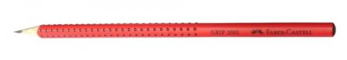 Faber Castell Μολύβι Grip Κόκκινο B (12308055)