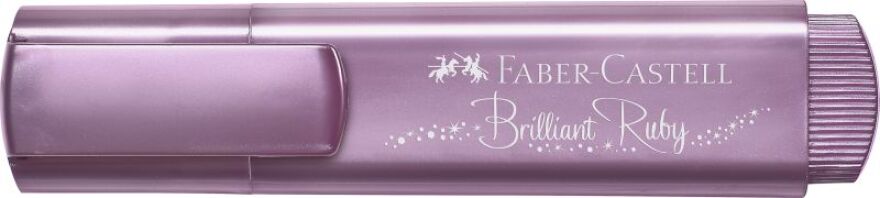 Faber Castell Textliner Μεταλλικός Ρουμπινί-1Τμχ (12310066)