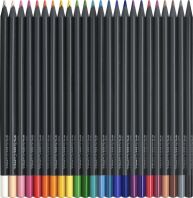 Faber Castell Ξυλομπογιές Black Edition 24τμχ. (12310080)