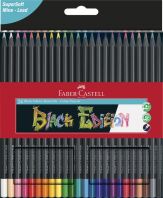 Faber Castell Ξυλομπογιές Black Edition 24τμχ. (12310080)