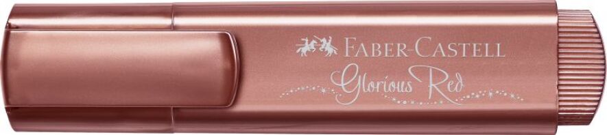 Faber Castell Textliner Μεταλλικός Κόκκινος-1Τμχ (12310249)