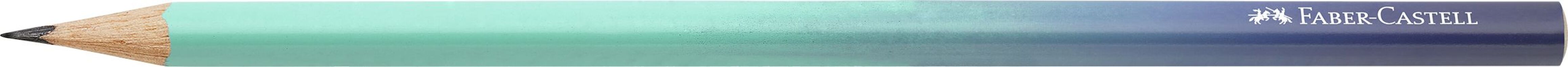 Faber Castell Μολύβι Grip Flow Τριγωνικό Buzzing Blue B (129118403)