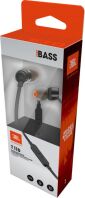 JBL T110 Ακουστικά In-Ear Universal Black (JBLT110BLK-20.02983)