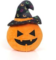 Λούτρινη Κολοκύθα Μάγισσα/Βρυκόλακας 25cm-2 Σχέδια (2240)