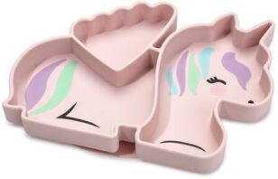 Melii Πιάτο Σιλικόνης Με Βεντούζα Unicorn (MEL17300)