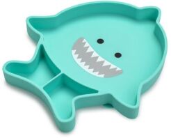 Melii Πιάτο Σιλικόνης Με Βεντούζα Shark (MEL17500)