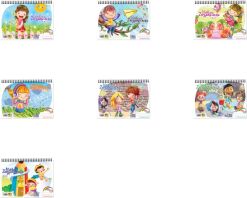 Μπλοκ Ζωγραφικής Α4 Kids On The Block 40 Φύλλων Διπλό Σπιράλ 7 Σχέδια-1Τμχ (Σ0117)