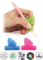 Λαβή Γραφής Μολυβιού 2Τμχ-4 Σχέδια (Σ0580)