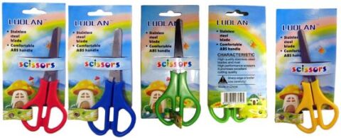 Ψαλίδι Με Πλαστική Λαβή 13cm-4 Χρώματα 1Τμχ (Σ1305.1)